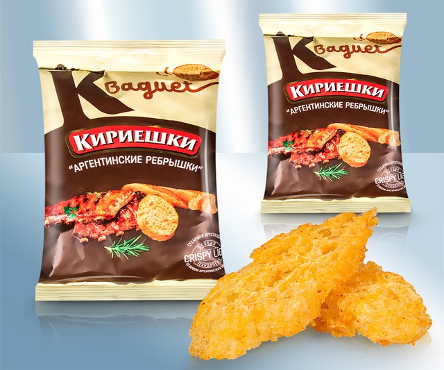 Сухарики "Кириешки" аргентинские ребрышки, 50 г
