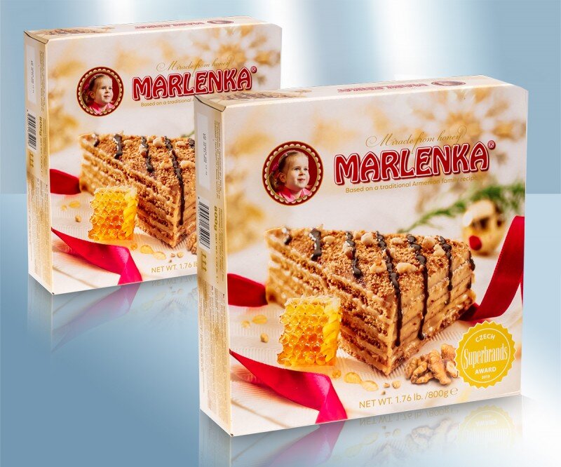 Торт медовый классический "Марленка", 800 г