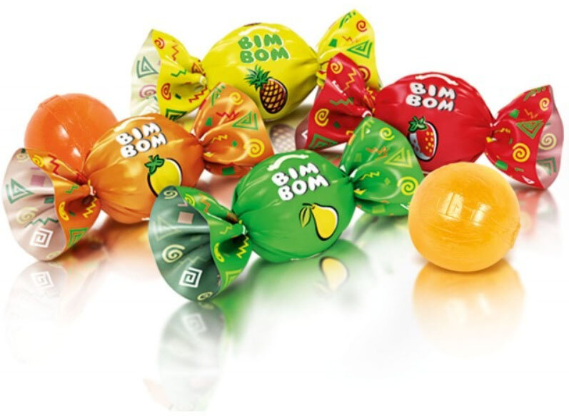 Doce russo. Doces russos "BIM-BOM", Ucrânia, 100 g