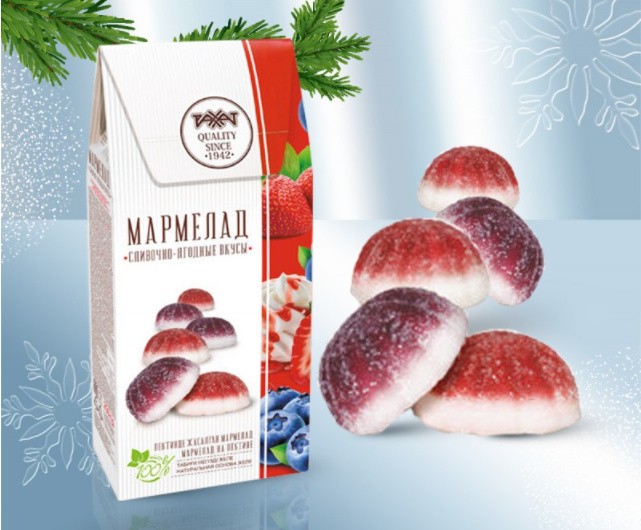Мармелад "вершково ягідні смаки" 250 г