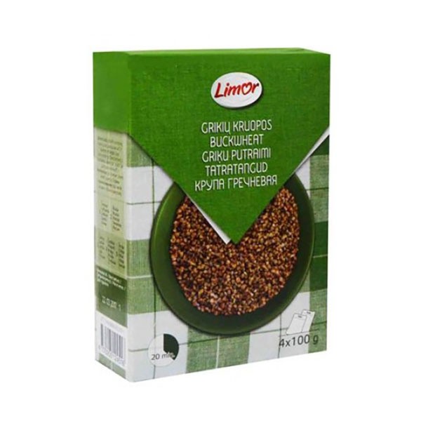 Granos de trigo sarraceno LIMOR 4x100g