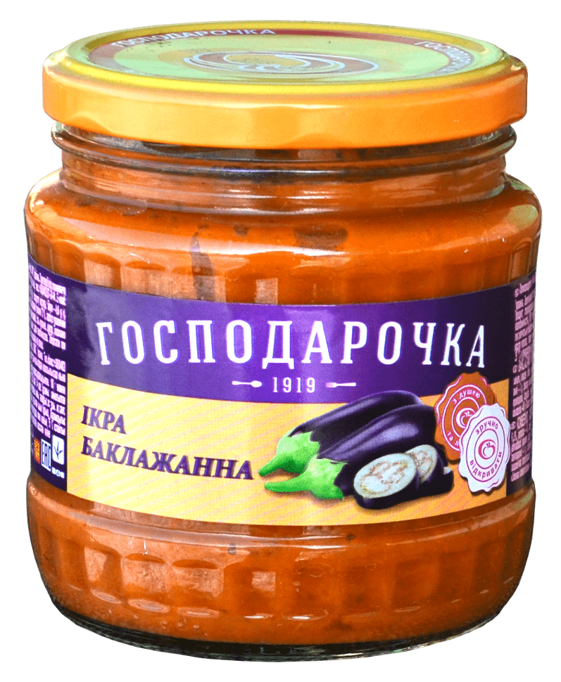 Икра баклажанная "Господарочка", 445 г