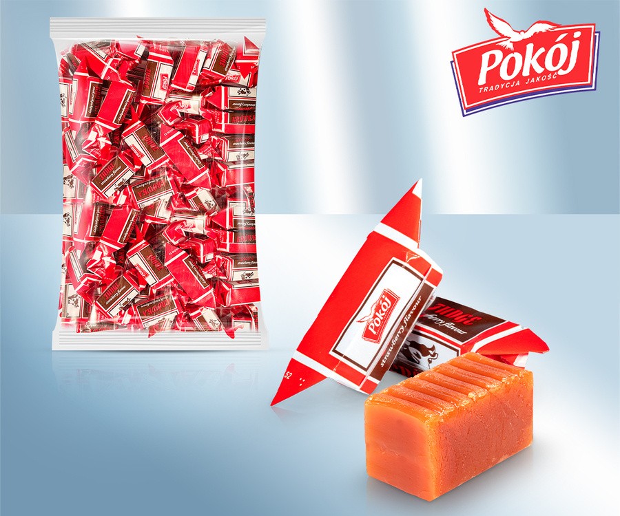 Caramelos "Korovka" con sabor a fresa 100g