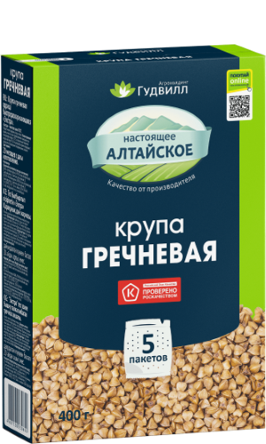 Гречка в варочных пакетиках, 400 г