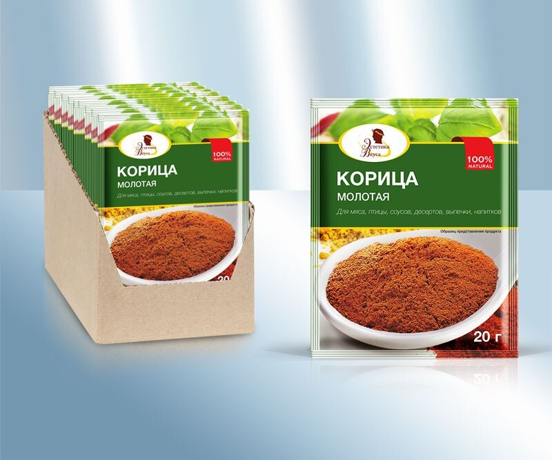 Корица молотая, 20 г