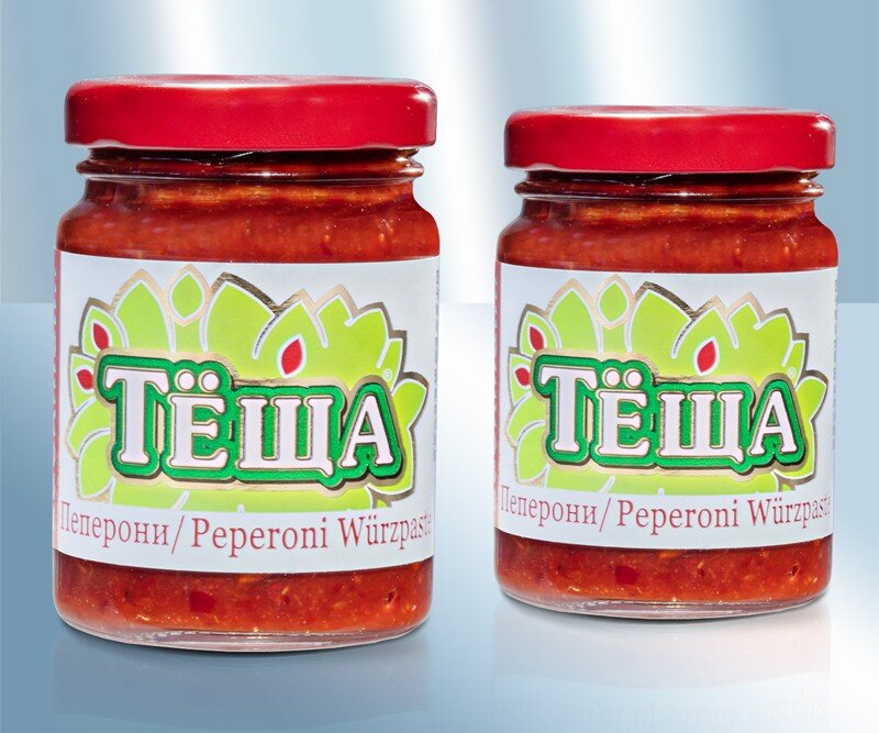 Острый соус пеперони аджика, 100 г