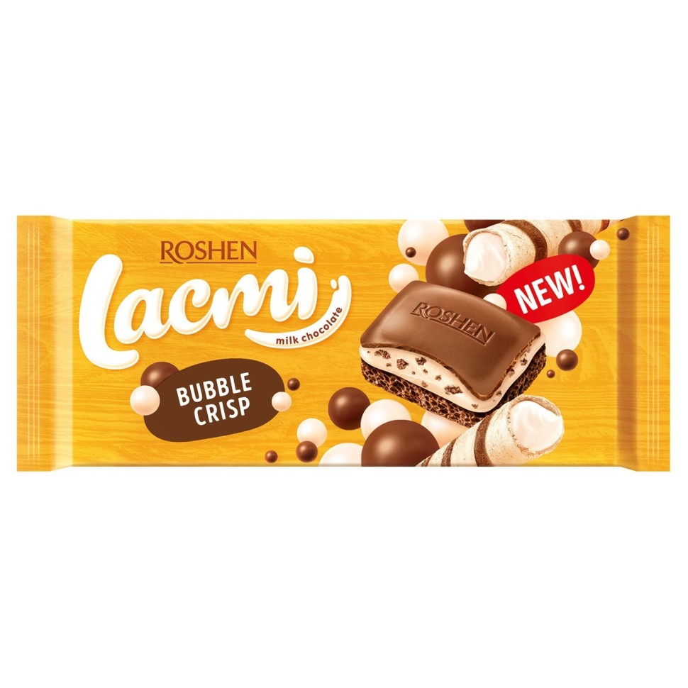 Chocolate Roshen Lacmi Bubble Crisp 85g