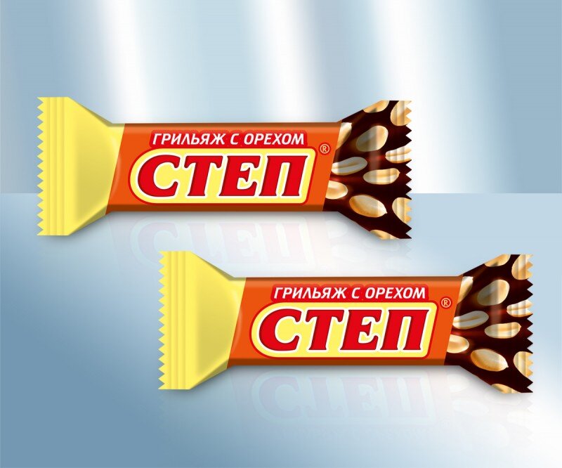 Конфеты шоколадные "Степ", Славянка, Россия, 100 г