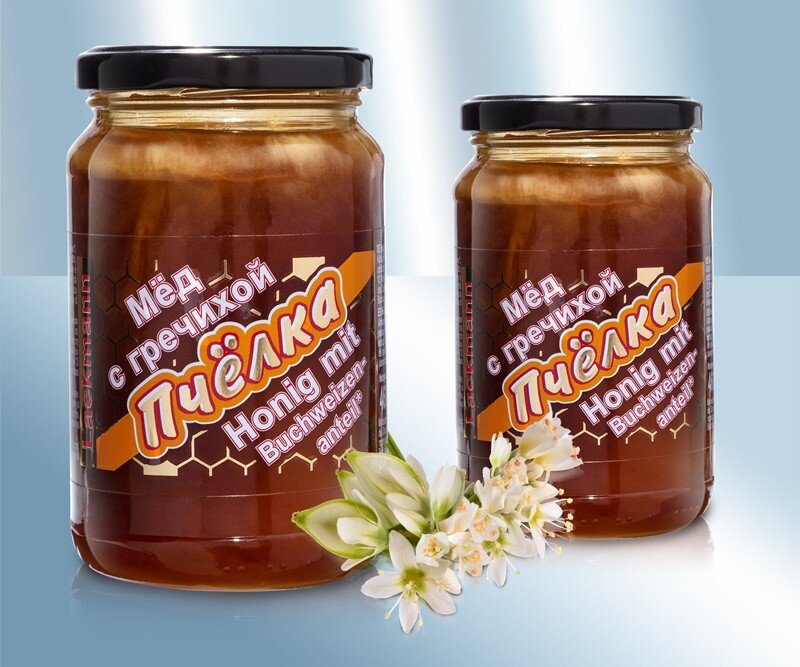 Мед гречишный, 460 г