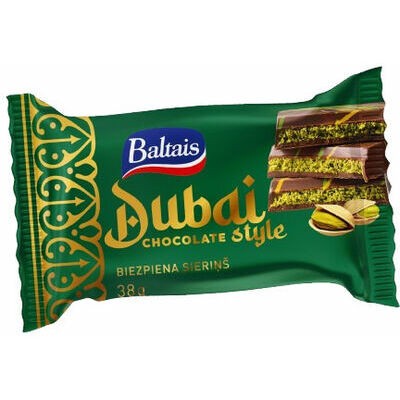 Сирок глазурований Baltais Dubai Chocolate Style 38г