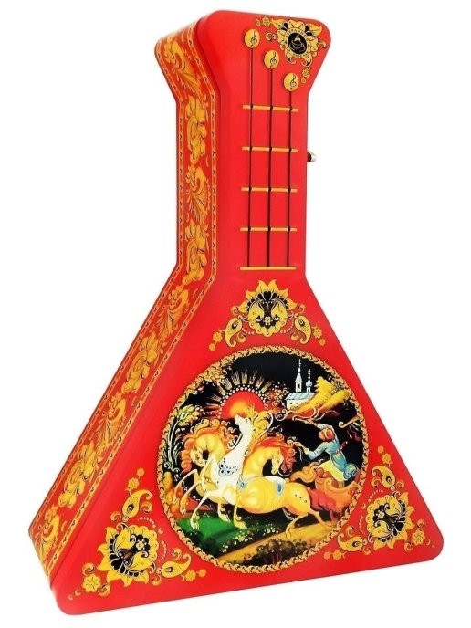 Presente chá Balalaika caixa de música 50 g