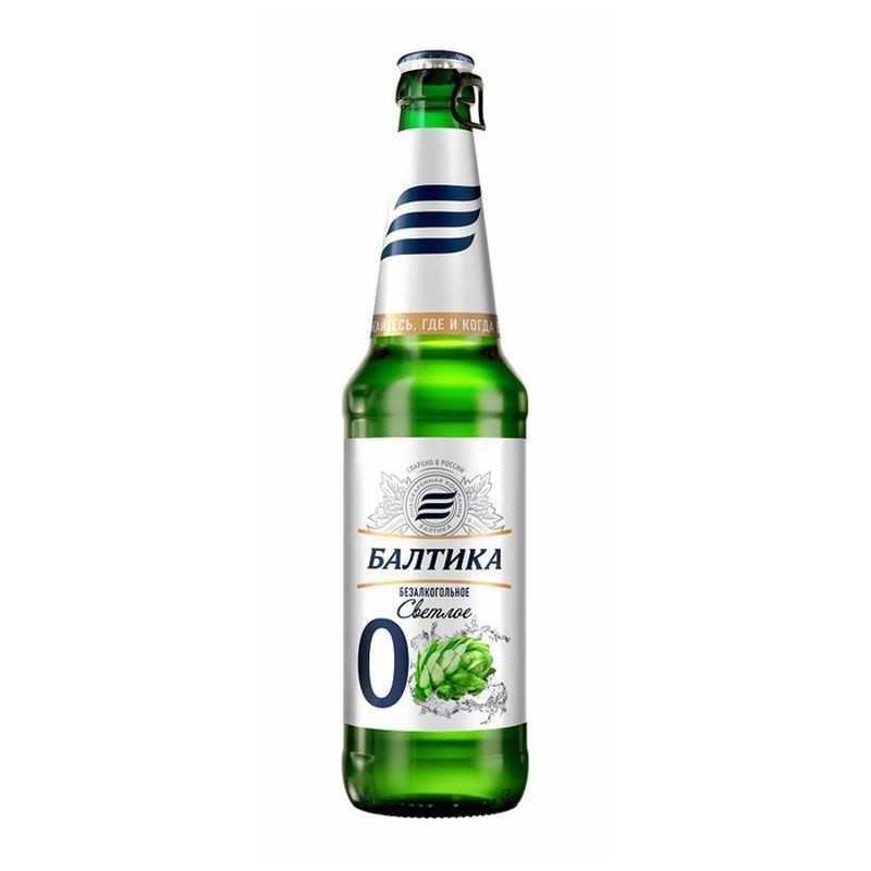 Cerveza light sin alcohol (pasteurizada) "Baltika sin alcohol" No. 0