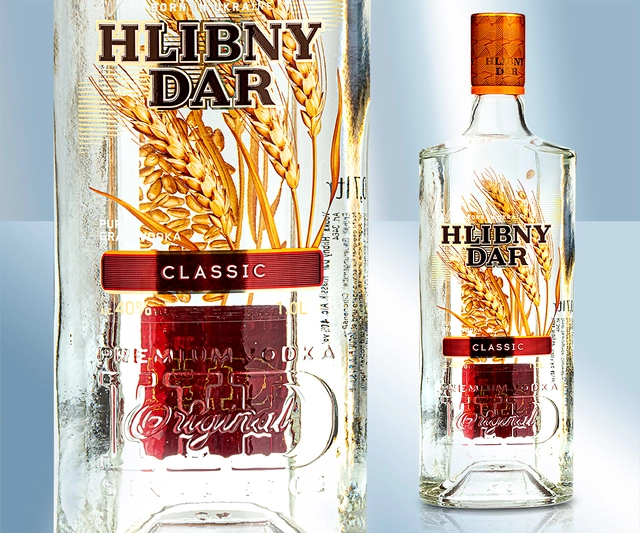 Vodka Khlebny Dar clásico 1l