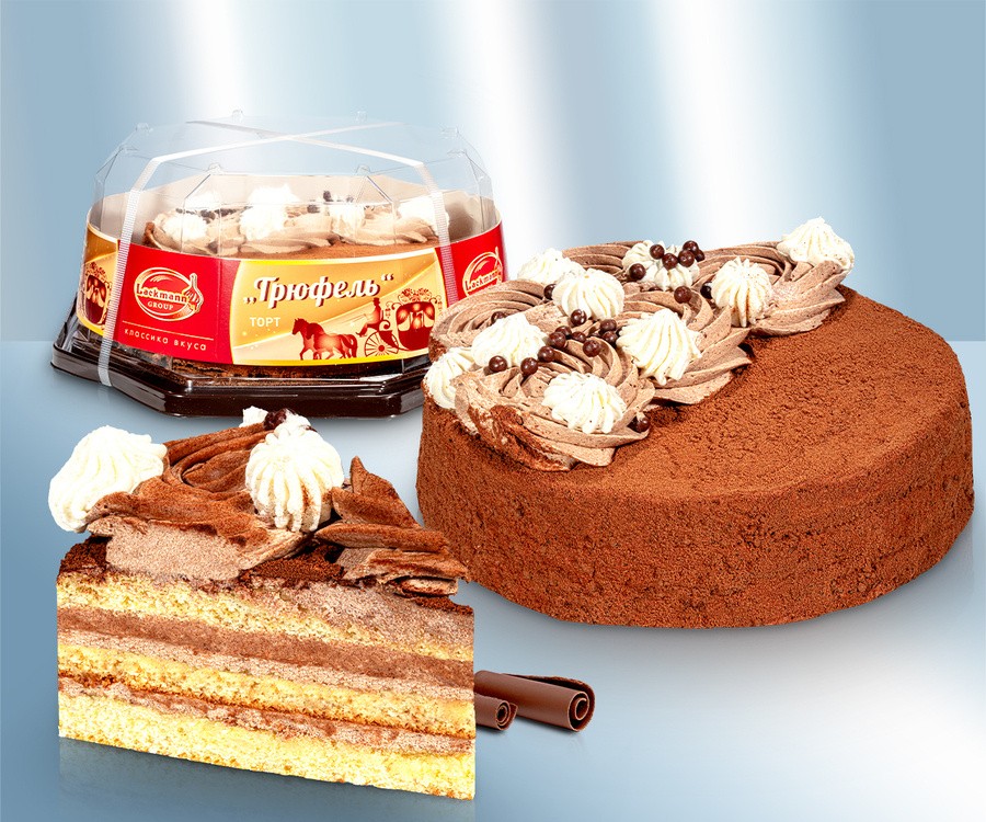 Bolo "Trufa" congelado, 550g