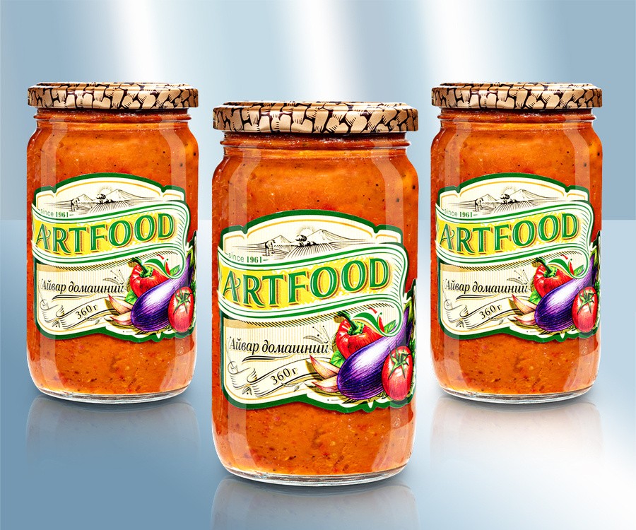 Ajvar casero estilo caucásico 360g