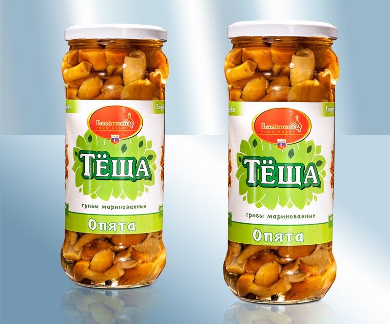 Грибы маринованные опята, 530 г