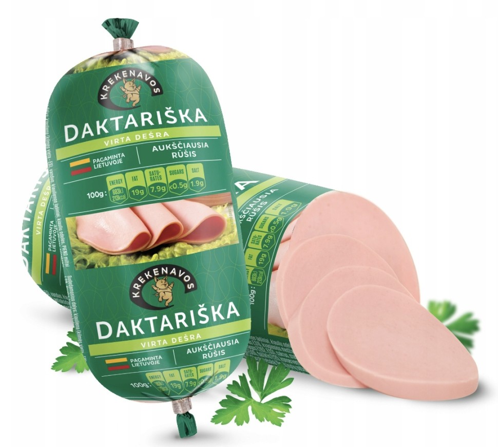 Варёная колбаса "Докторская", 340г