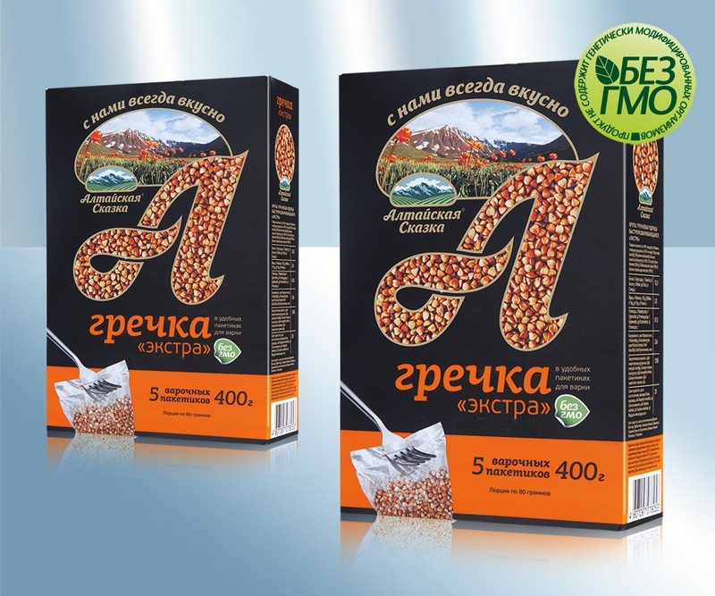 Гречка в варочных пакетиках, 400 г