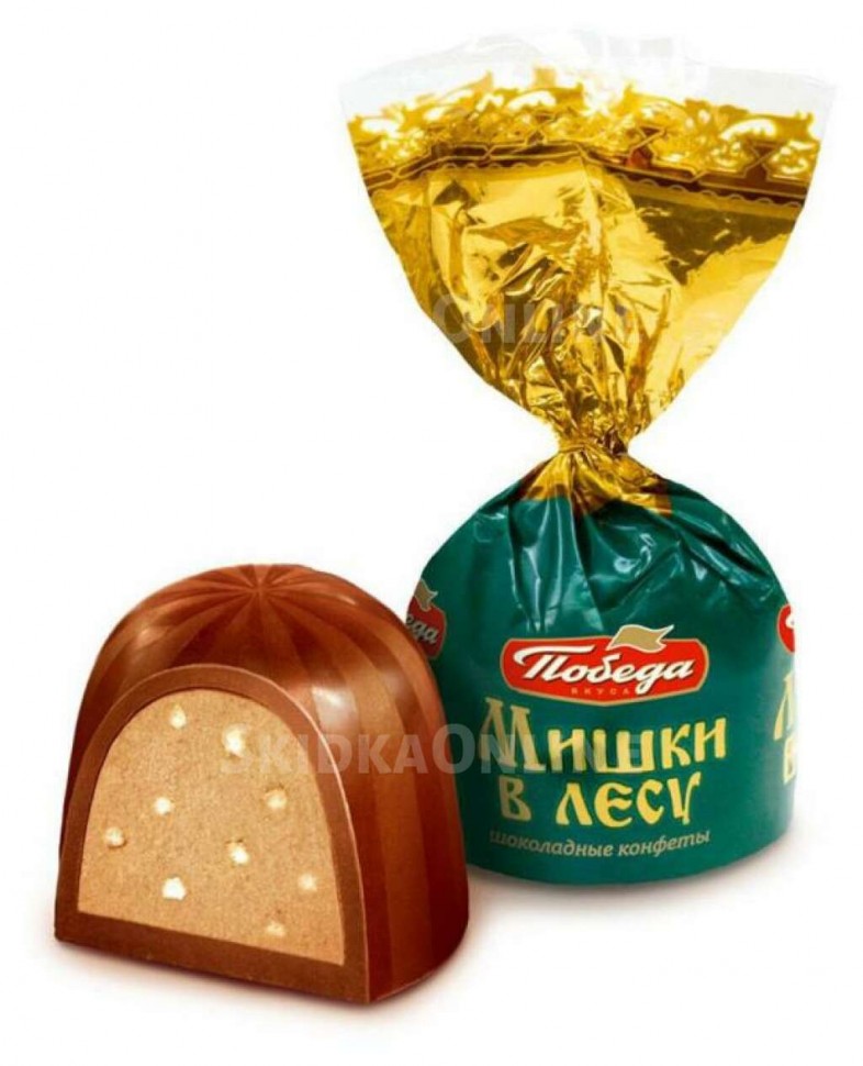 Конфеты шоколадные "Мишки в Лесу" 100 г