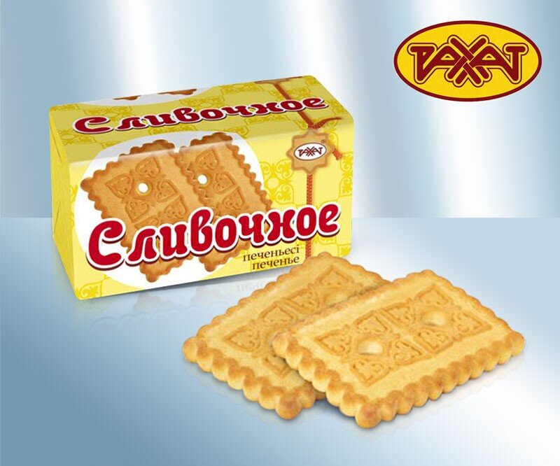Печиво вершкове "Rakhat", 220 г
