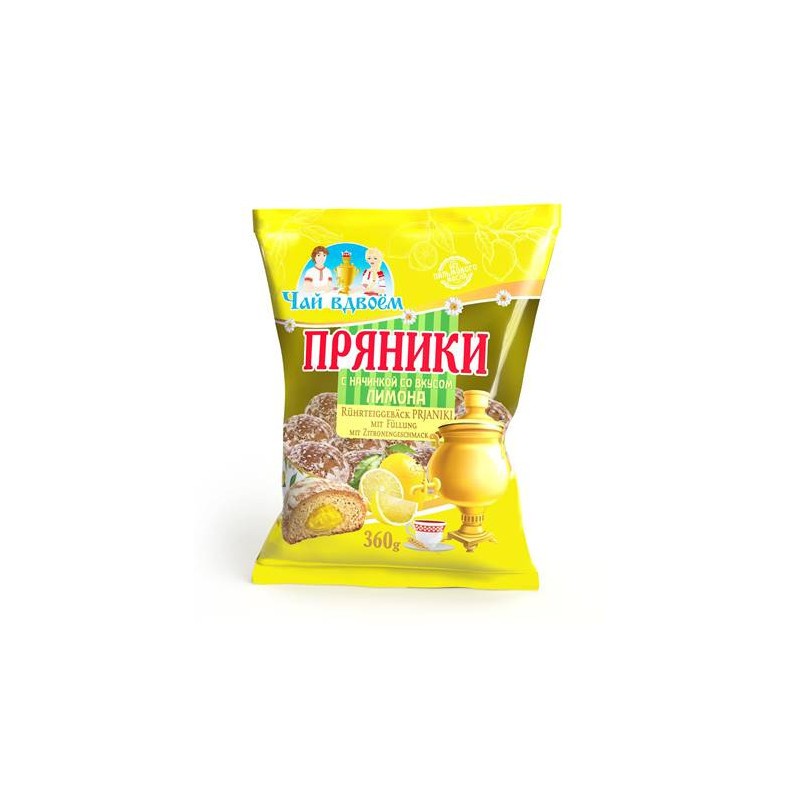 Пряник с лимонной начинкой 360г