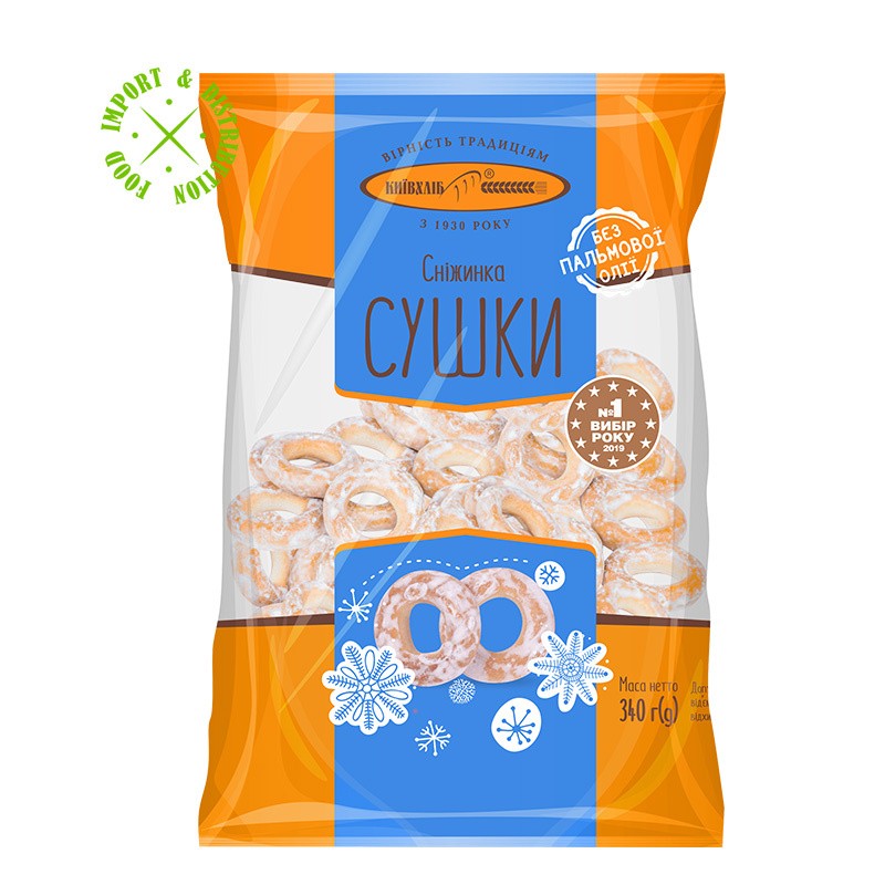 Сушка Київхліб (БКК) Сніжинка 400 г