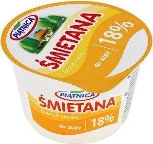 Сметана 18%   piatnica 200г