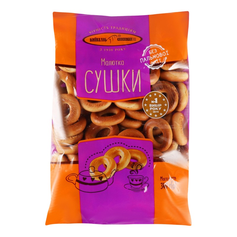 Сушка Киевхлеб Малютка 340 г 