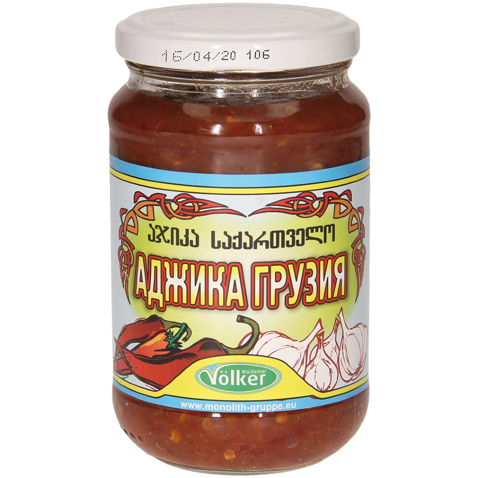 . Salsa picante con ajo "Georgia", 360 ml