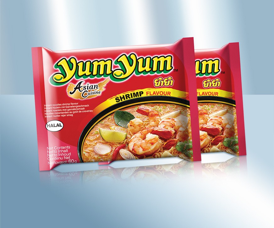 Fideos instantáneos Yum Yum con gambas 60g