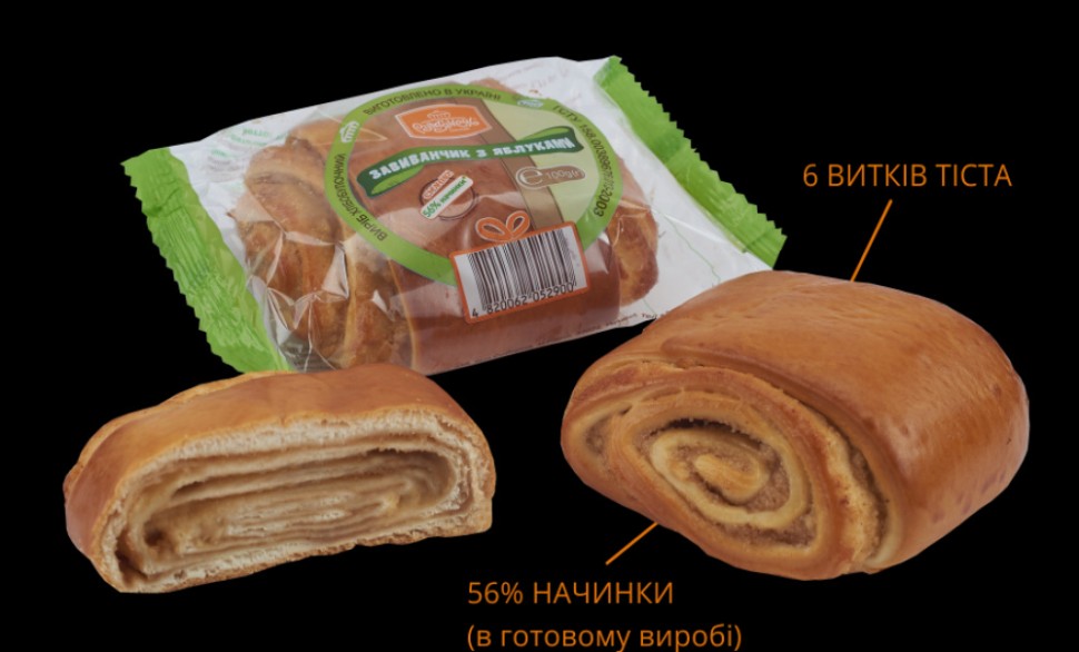 Rollo de manzana Rumyanets, 200 g