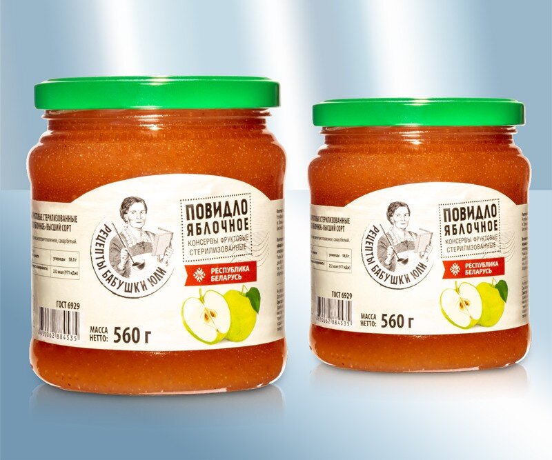 Повидло яблучне, 560 г