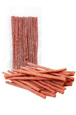 Trozos de salmón rojo seco con pimentón de Lemberg, 100 g