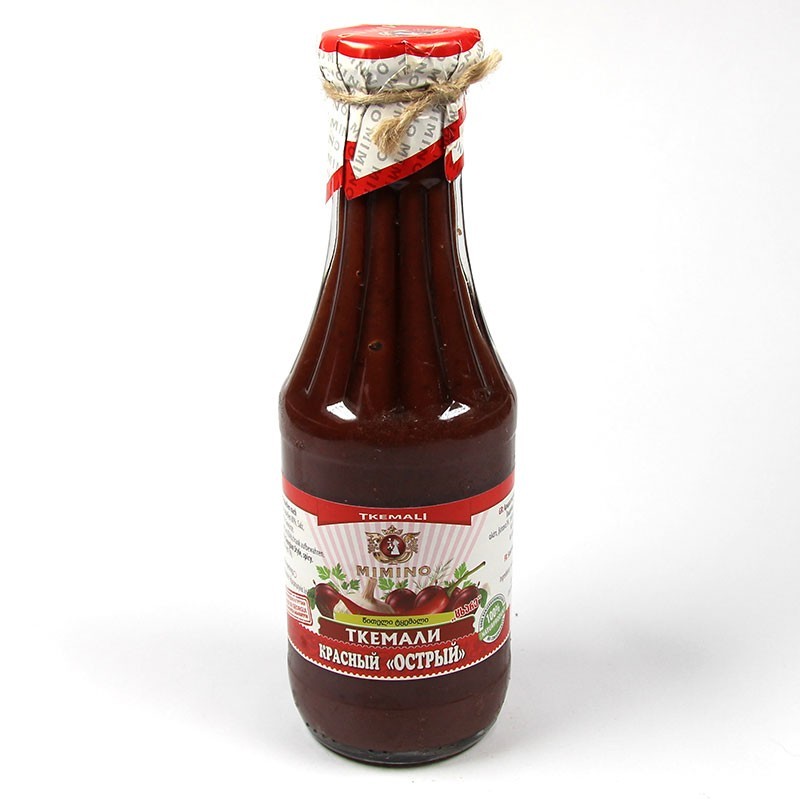 . Salsa "Tkemali" rojo picante, 320 ml