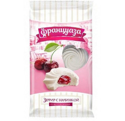 Gelatina doce com cereja, 165 g