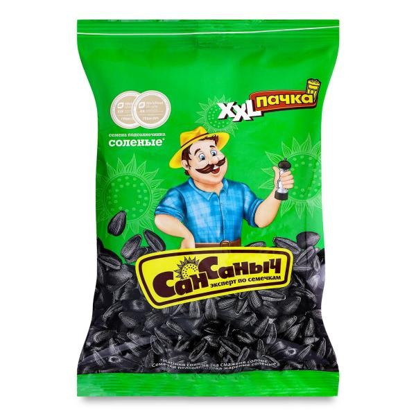 Sementes de girassol meio salgadas SanSanych 200g