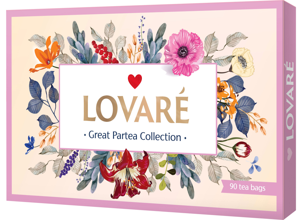 Чай LOVARE 18 вкусов