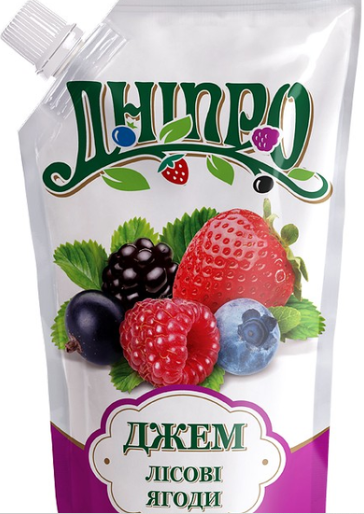 Джем Лесные ягоды 250г Днипро