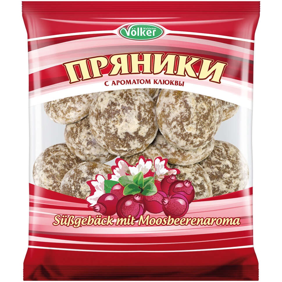 Пряники клюквенные, 400 г