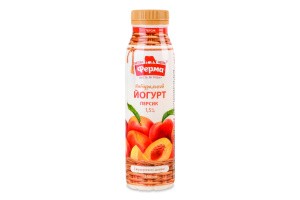 Йогурт 1.5% питьевой Персик Ферма п/бут 250г