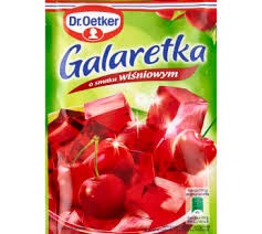 Gelatina con sabor a cereza Galaretka Dr.Oetker m/u 72g