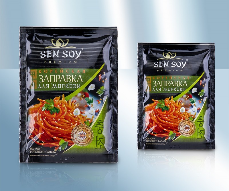 Заправка для моркови по корейски Sen Soy 80г