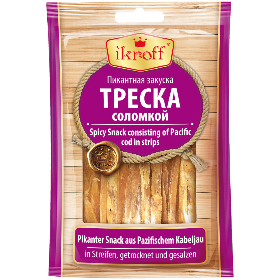 Сушеная треска с чили, 36 г