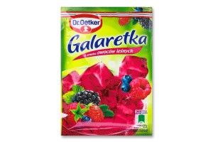 Желе со вкусом лесных ягод Galaretka Dr.Oetker м/у 72г