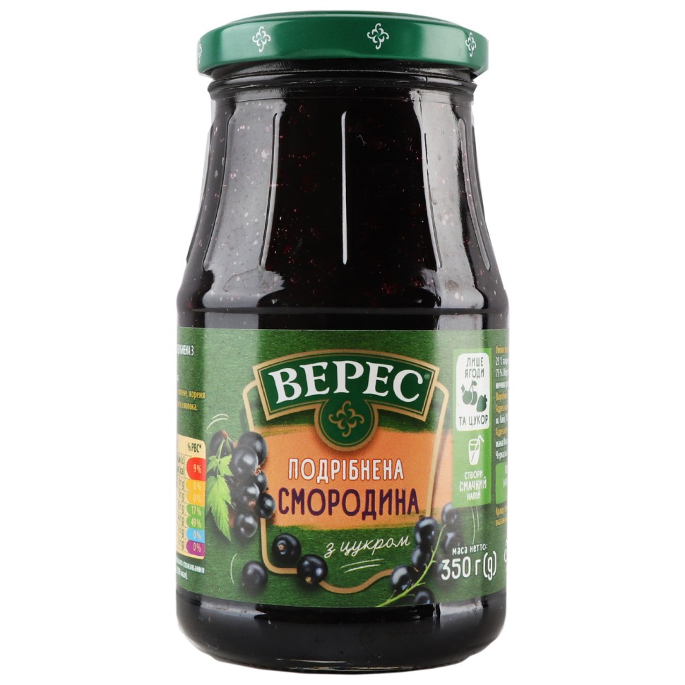 Черная смородина Верес 350 г