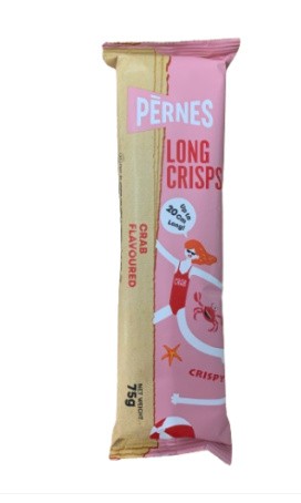 Chips con sabor a cangrejo 75g