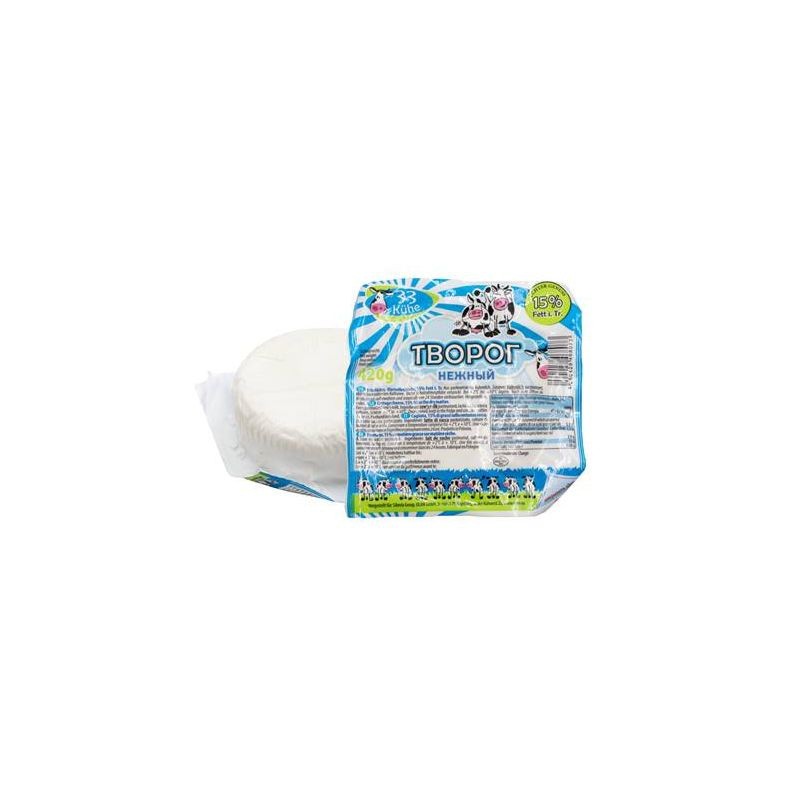 Queijo cottage fresco 30% gordura 300g 33 VACAS