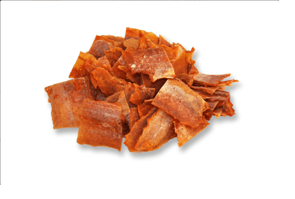 Trozos de salmón rojo seco en salsa teriyaki Lemberg, 100 g