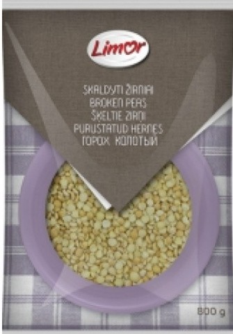 ERVILHA LIMOR SKALDYTI 800g