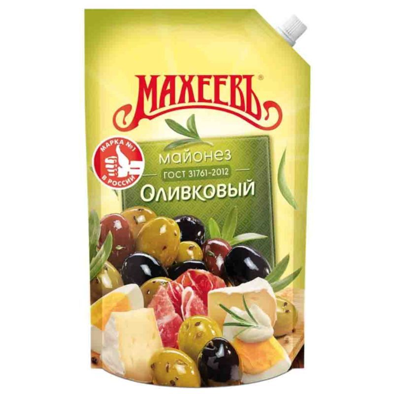 Майонез оливковий Махеєв 380г